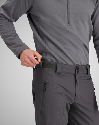 Adjustable waist | Precision fit to keep your pants and suspenders exactly where you need them.