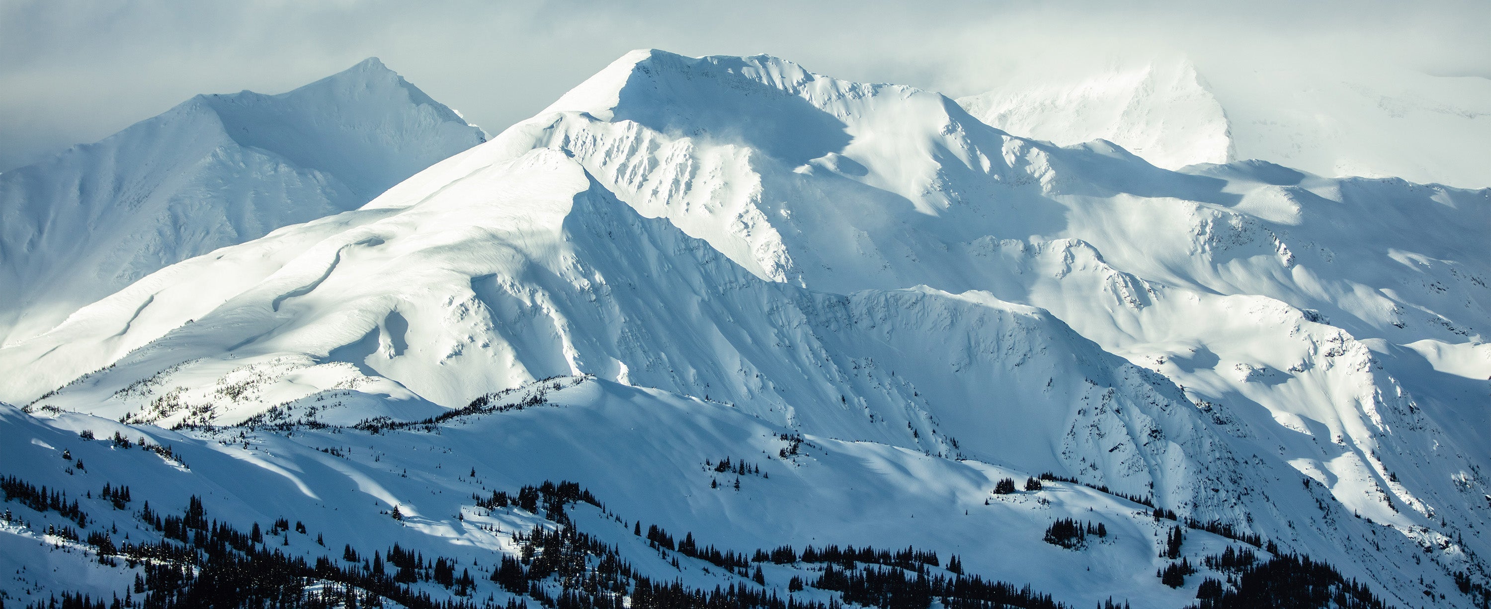 Female skier wearing Obermeyer apparel.