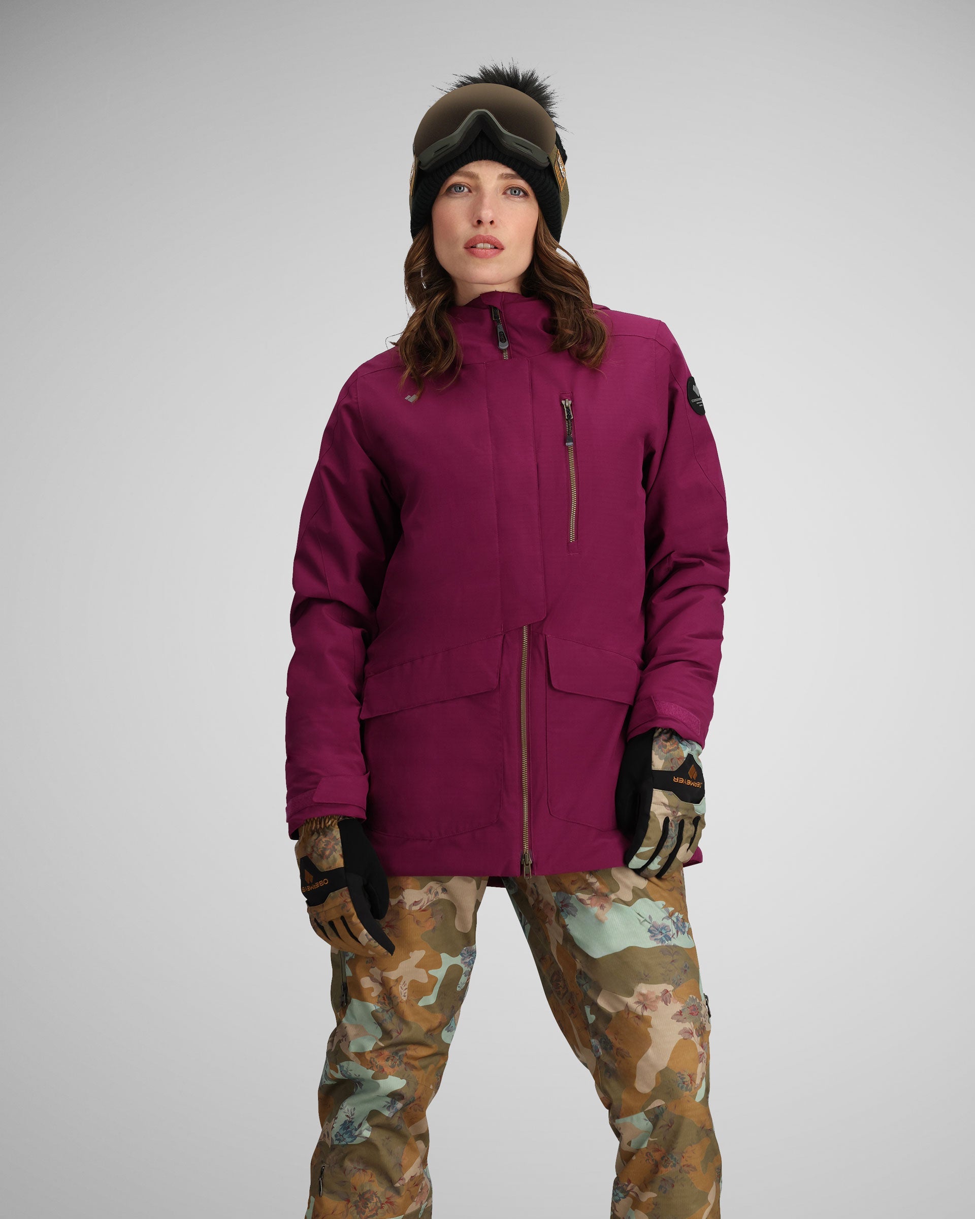 Obermyer purchases snowboard jacket