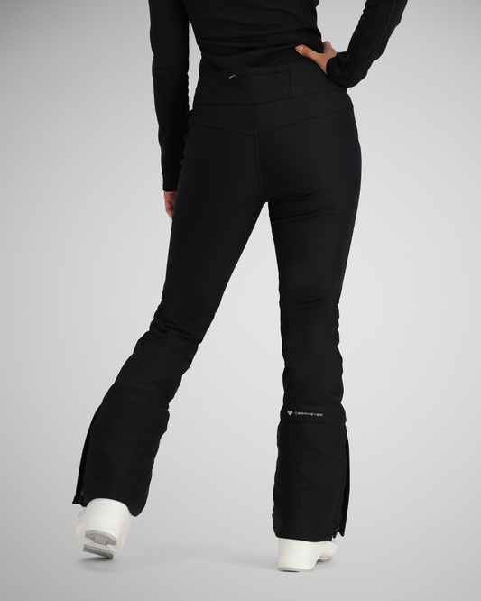 FISCHER-ASARNA SOFTSHELL PANTS BLACK/ANTHRACITE - Cross-country ski trousers