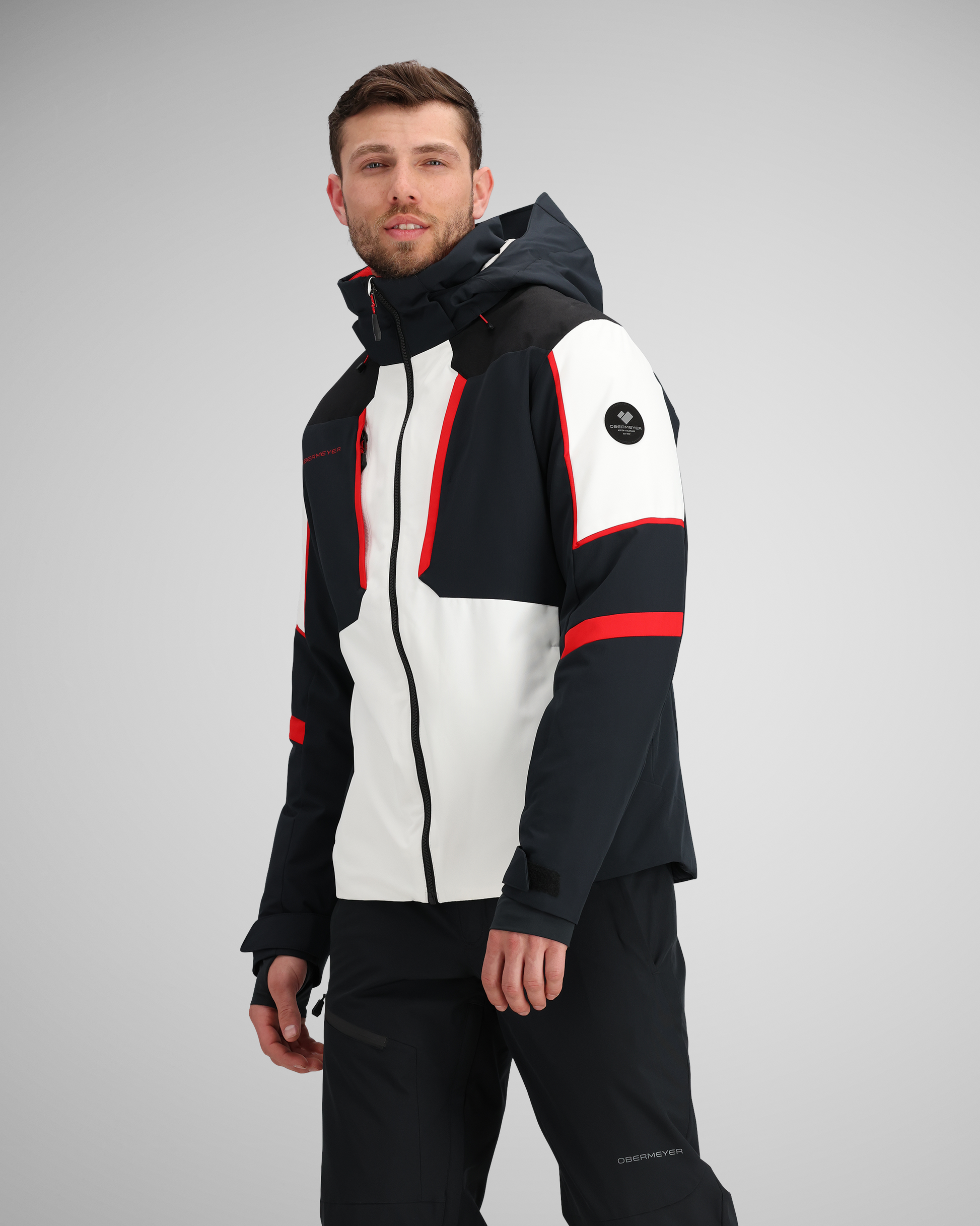 Ski Jacket - Grey FF tech fabric jacket
