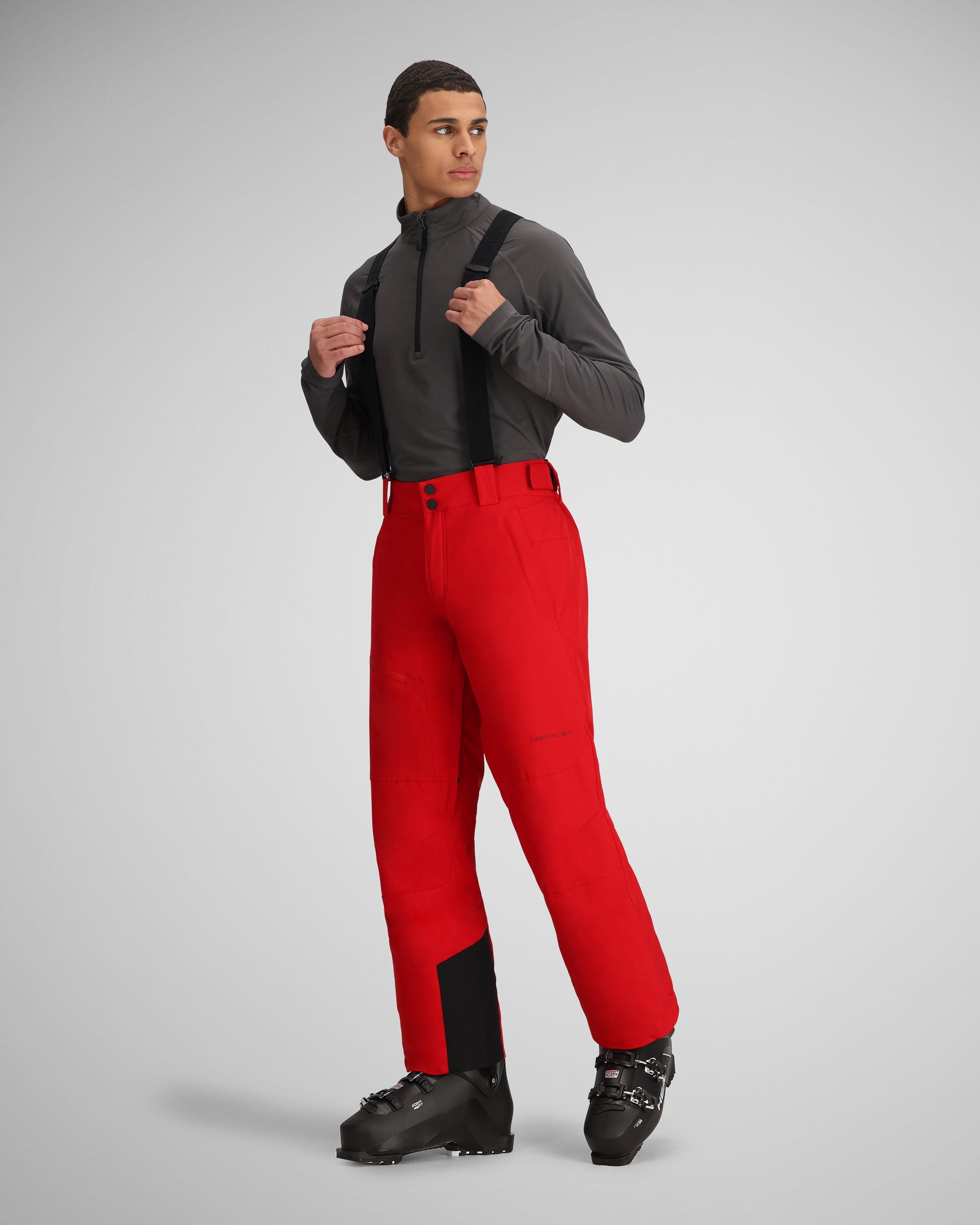 Obermeyer good ski pants with suspenders