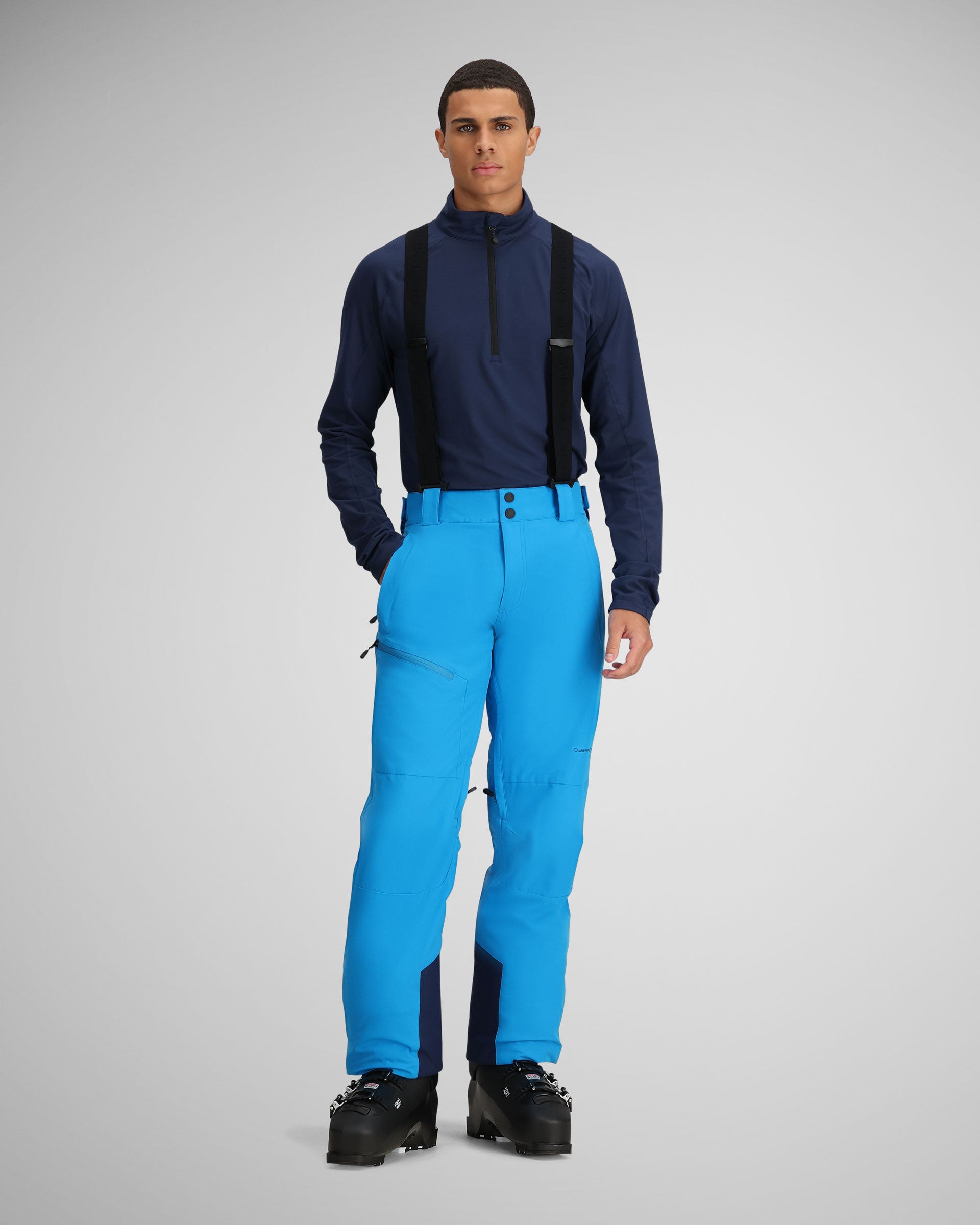 Obermeyer good ski pants with suspenders