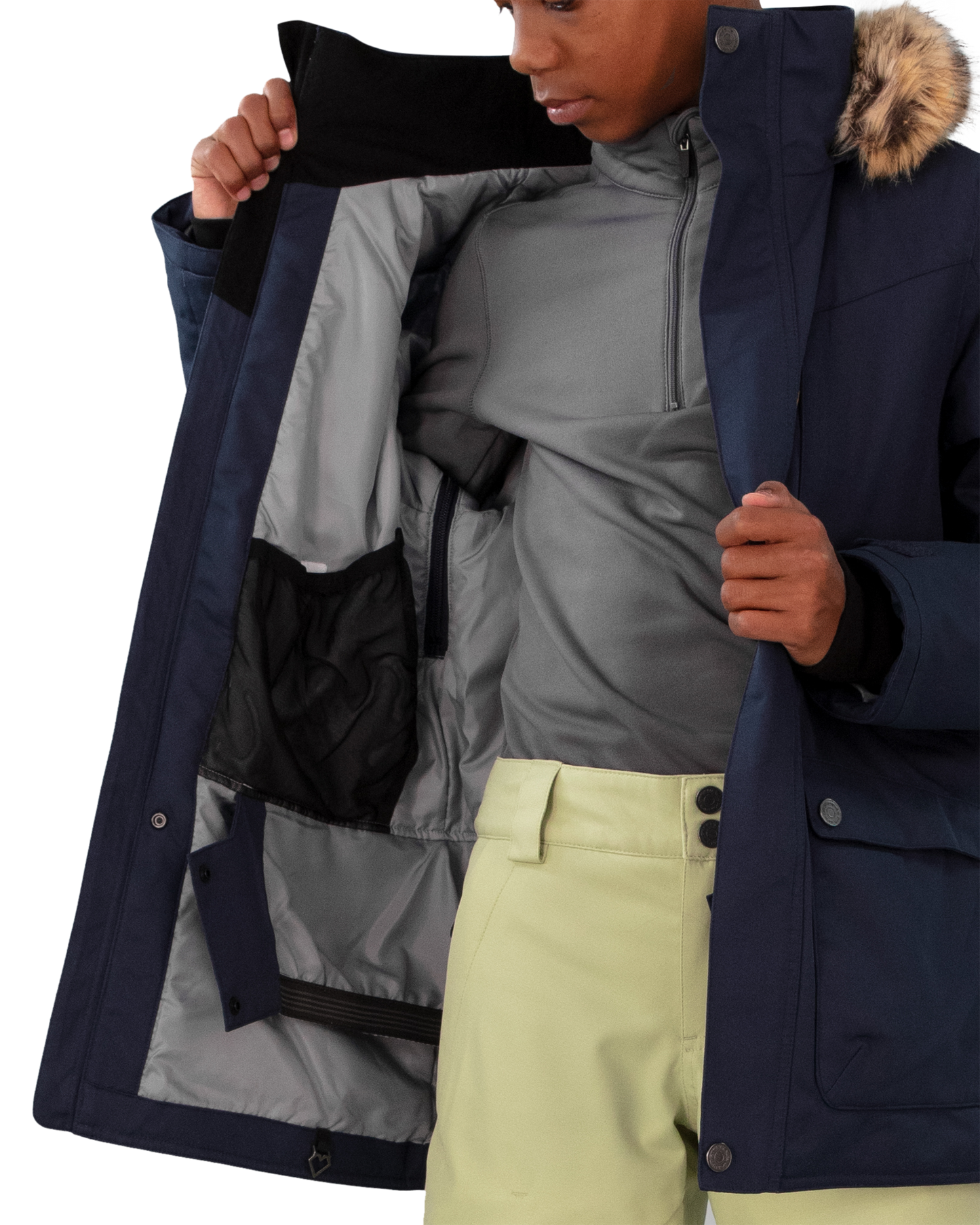 Commuter Jacket w/ Fur