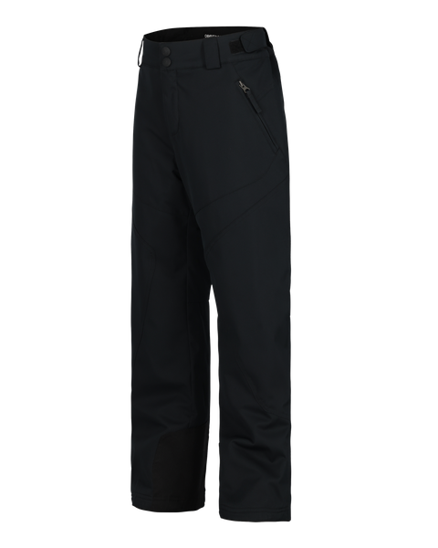 MEILONGER Boys Snow Pants Winter Lightweight Warm Rain Cargo Ski Pants with  Pockets,Waterproof and Windproof 10-12 Classic Black